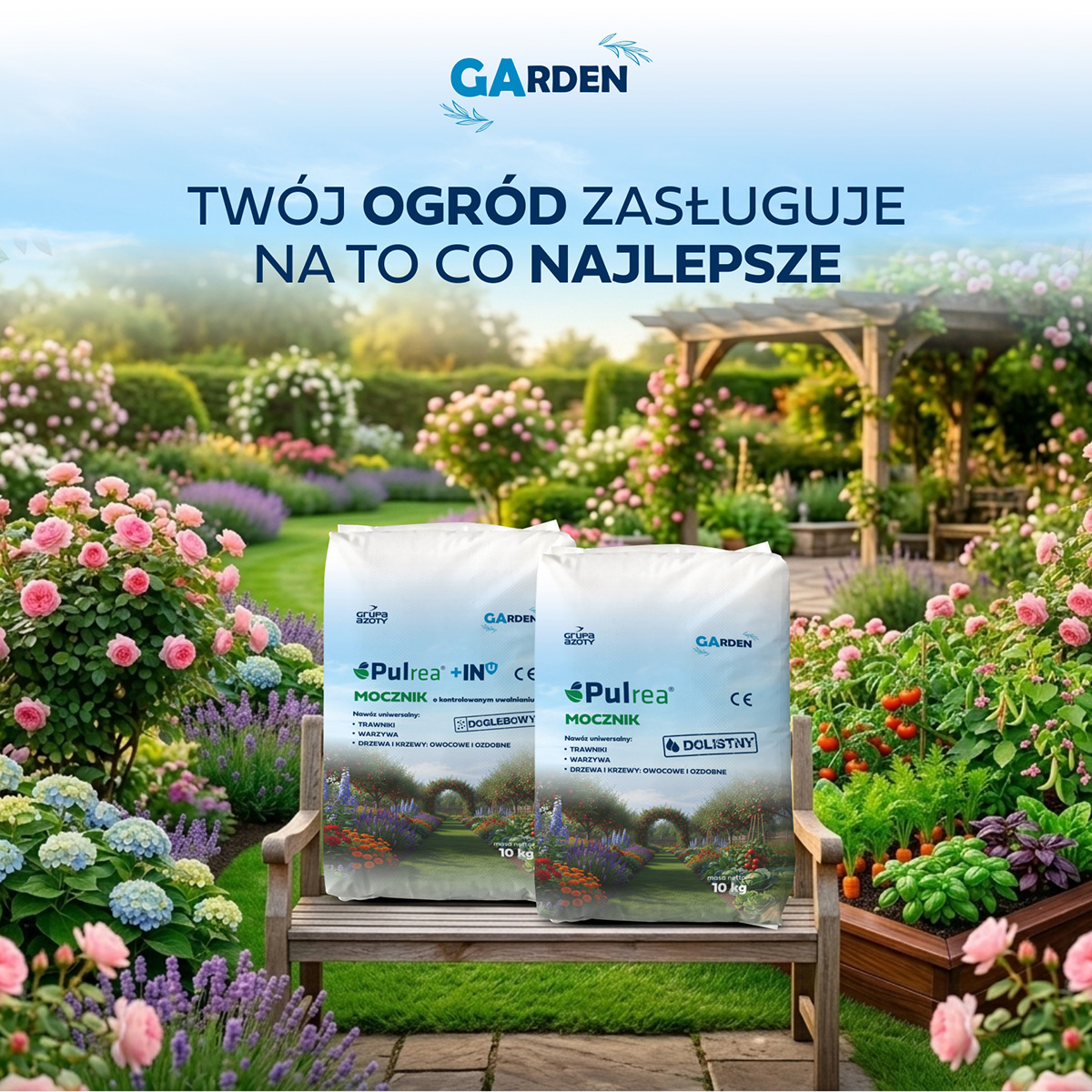 🌱 LINIA GARDEN – NAWOZY Z GRUPY AZOTY DLA KAŻDEGO!